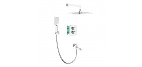 Душевая система с термостатом встраиваемая Koer KB-67011-01 KR4726